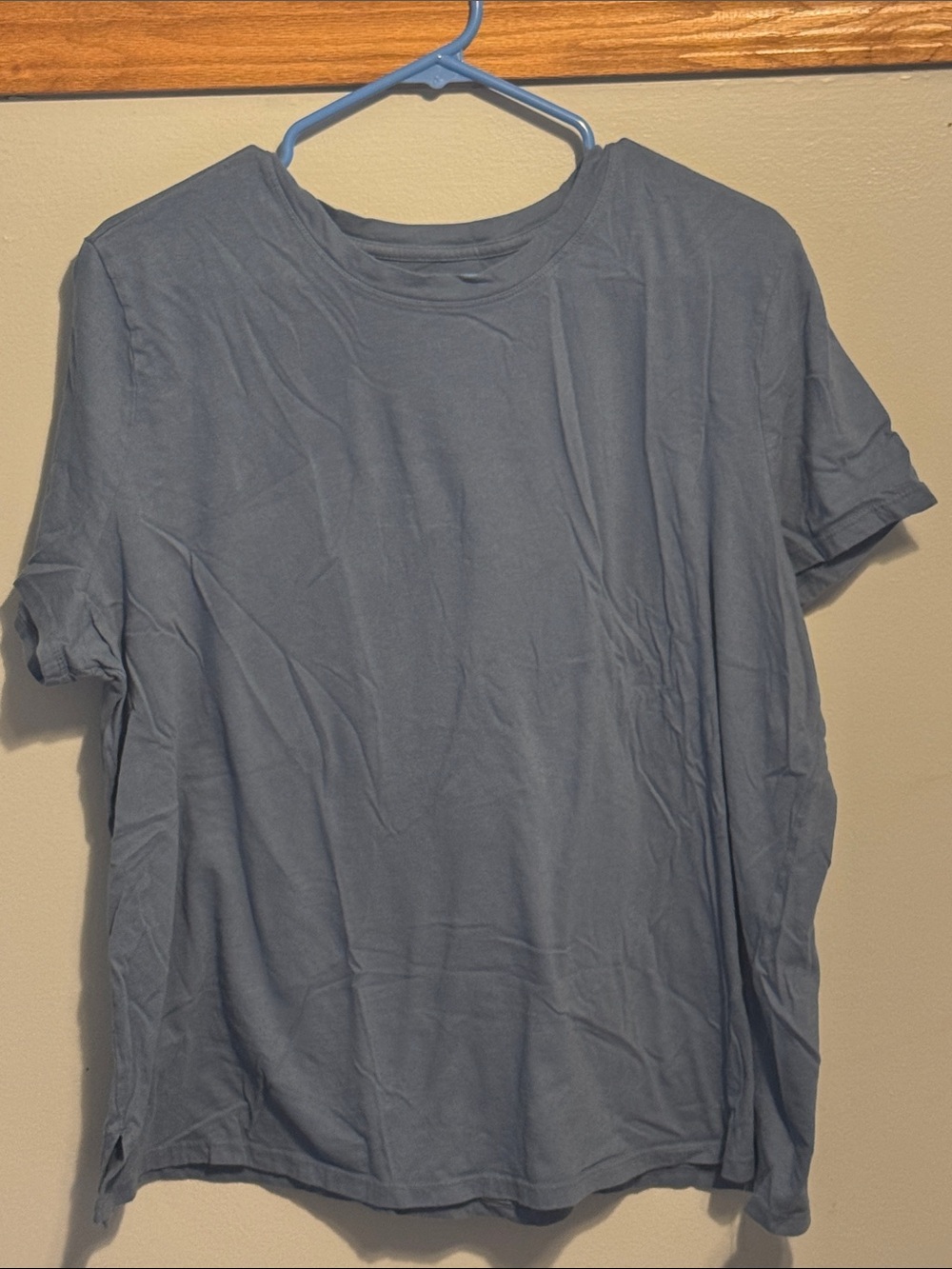Maurices Crew Neck T-Shirt in Slate Blue